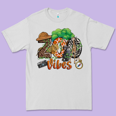 Zoo Vibes Premium Tee Designed By Jahusdesignshop
