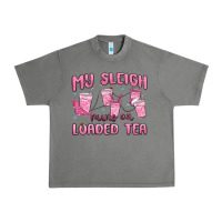 My Sleigh Runs On Loaded Tea Urban Heavy Tee | Teevron