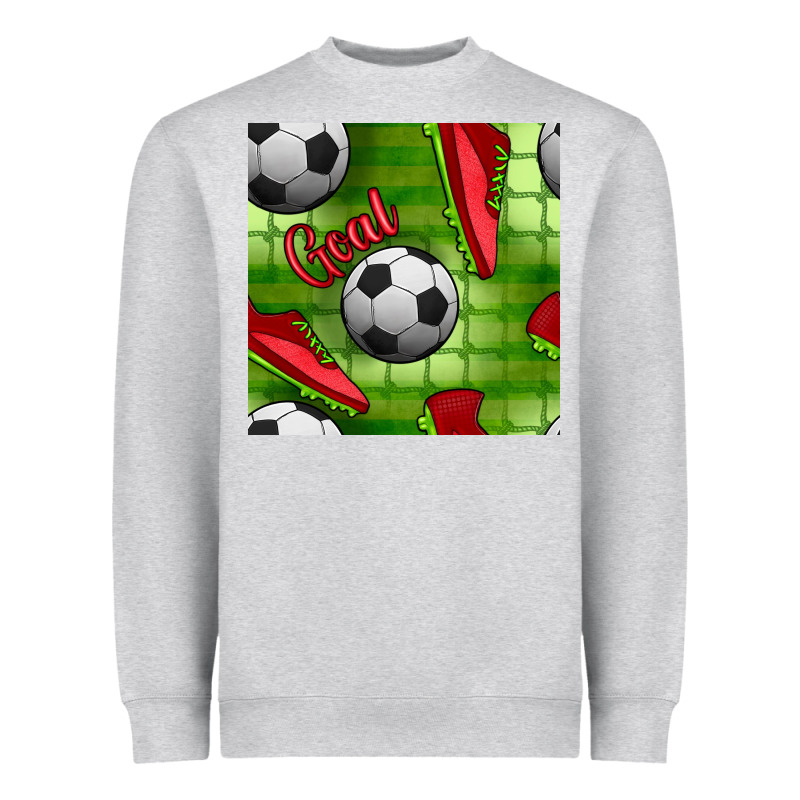 Soccer Shoes Goal Seamless Pattern Heavyweight Sweatshirt by BundleAndBundleShop | Teevron