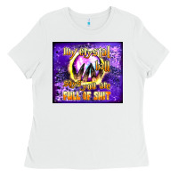 White my crystal ball says you are full of shit tumbler Ladies Tee - BundleAndBundleShop