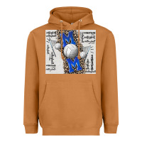 Meerkat volleyball mom blue mother's day Heavyweight Hoodie - CowGirlArtShop