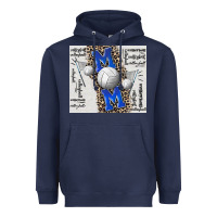 Navy volleyball mom blue mother's day Heavyweight Hoodie - CowGirlArtShop