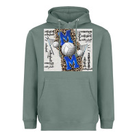 Sage volleyball mom blue mother's day Heavyweight Hoodie - CowGirlArtShop
