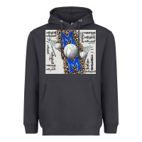 Smoke volleyball mom blue mother's day Heavyweight Hoodie - CowGirlArtShop