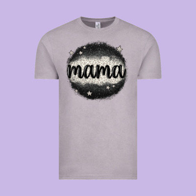 Leopard Mama Vintage Tee Designed By Maliassmallbusiness