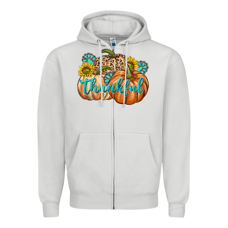 Thankful Zipper Hoodie by texasbilliewilder | Teevron