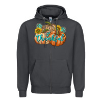 Smoke Thankful Zipper Hoodie - texasbilliewilder