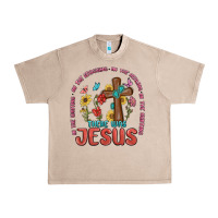 French Oak in the waiting there was jesus Urban Heavy Tee - MaliasSmallBusiness