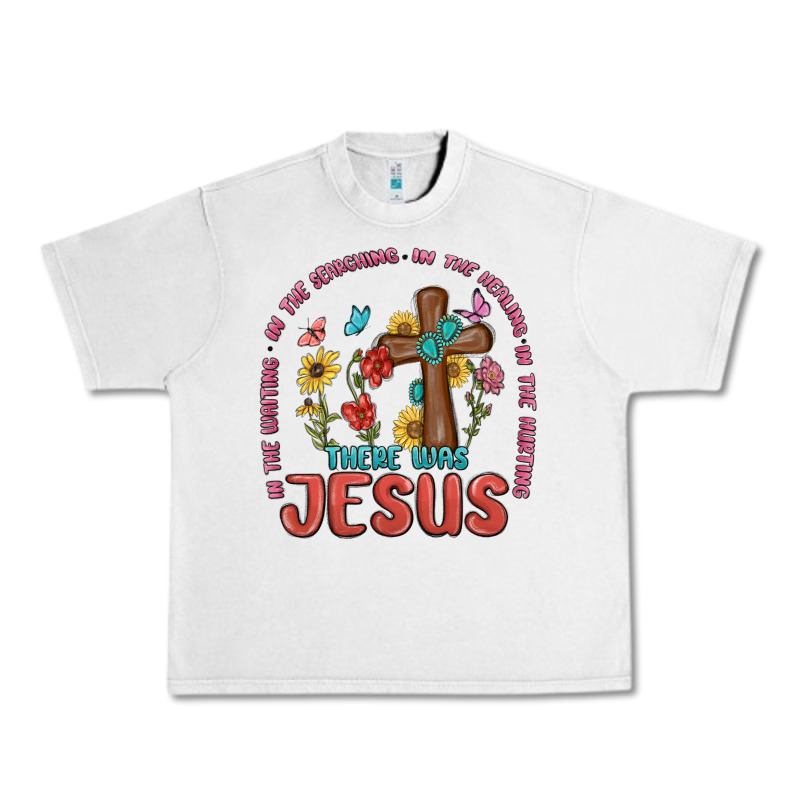 In The Waiting There Was Jesus Urban Heavy Tee by MaliasSmallBusiness | Teevron