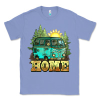 Colony Blue camping caravan home Classic Tee - NancyCooperArtShop