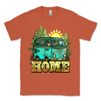 Copper camping caravan home Classic Tee - NancyCooperArtShop