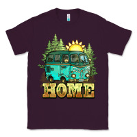 Plum camping caravan home Classic Tee - NancyCooperArtShop