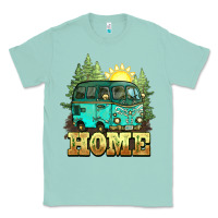 Seafoam camping caravan home Classic Tee - NancyCooperArtShop