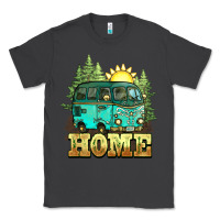 Smoke camping caravan home Classic Tee - NancyCooperArtShop