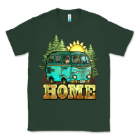 Sports Green camping caravan home Classic Tee - NancyCooperArtShop
