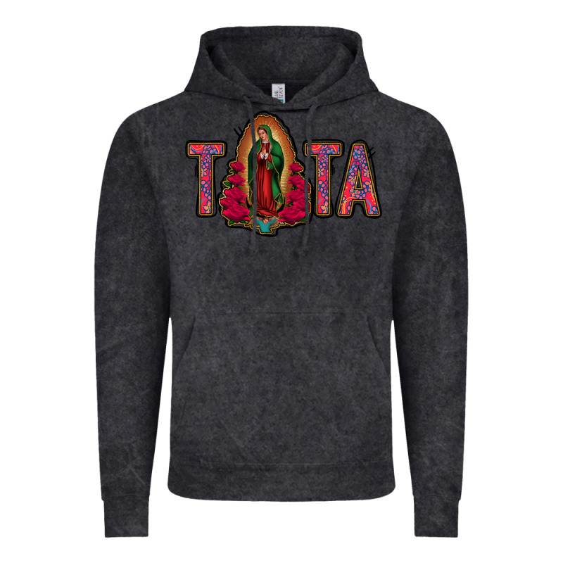 Tata Lady Of Guadalupe Vintage Hoodie by Jasminsmagicworld | Teevron