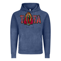 Vintage Denim tata lady of guadalupe Vintage Hoodie - Jasminsmagicworld