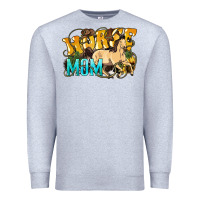 Heather Grey Horse Mom Rope Premium Sweatshirt - HowdyJamesFarm