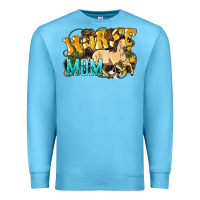 Ocean Blue Horse Mom Rope Premium Sweatshirt - HowdyJamesFarm