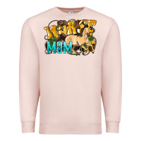 Pale Pink Horse Mom Rope Premium Sweatshirt - HowdyJamesFarm