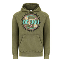 Vintage Olive be you inspiration Vintage Hoodie - MaliasSmallBusiness