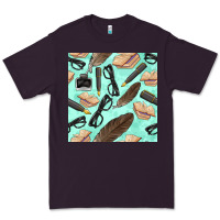 Plum literature seamless pattern Premium Tee - BundleAndBundleShop