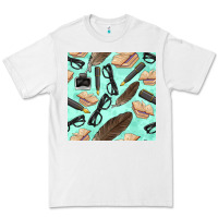 White literature seamless pattern Premium Tee - BundleAndBundleShop