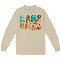 Mushroom Camp Life Long Sleeve Tee - BundleAndBundleShop