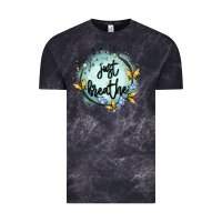 Cloud Black just breathe Vintage Tee - MaliasSmallBusiness