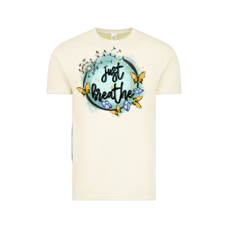 Just Breathe Vintage Tee by MaliasSmallBusiness | Teevron