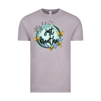 Vintage Zinc just breathe Vintage Tee - MaliasSmallBusiness