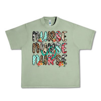 Oil Green nurse nurse nurse Urban Heavy Tee - NancyCooperArtShop