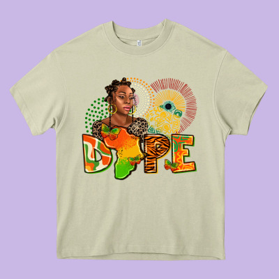 Dope Juneteenth Heavy Core Tee Designed By Adodesignshop