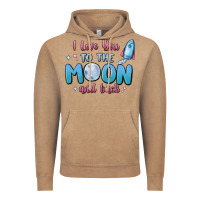 Vintage Coffee i love you to the moon and back Vintage Hoodie - MaliasSmallBusiness