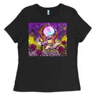 Stay Witchy Tumbler Ladies Tee | Teevron