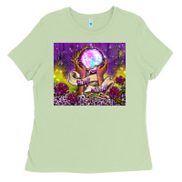 Matcha stay witchy tumbler Ladies Tee - BundleAndBundleShop