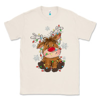 Natural Christmas reindeer Classic Tee - MaliasSmallBusiness