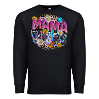 Black Mama vibes Mother's Day Premium Sweatshirt - CowGirlArtShop