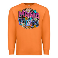 Mama Vibes Mother's Day Premium Sweatshirt | Teevron