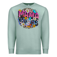 Seafoam Mama vibes Mother's Day Premium Sweatshirt - CowGirlArtShop