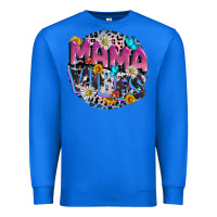 True Royal Mama vibes Mother's Day Premium Sweatshirt - CowGirlArtShop