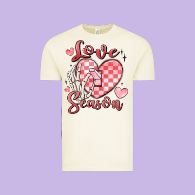 Love Season Vintage Tee Designed By Maliassmallbusiness