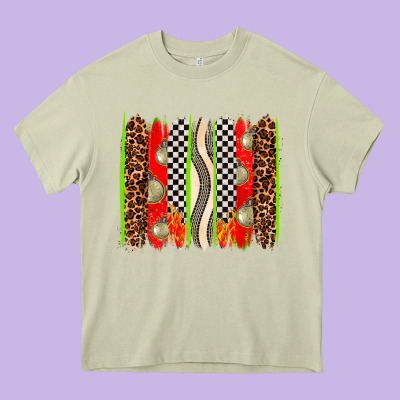 Race Brushstrokes Heavy Core Tee Designed By Adodesignshop