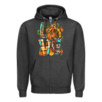 Charcoal Heather Love Turkey Thanksgiving Zipper Hoodie - texasbilliewilder
