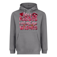 Storm Love kisses Valentine wishes Valentine's Day Heavyweight Hoodie - HowdyJamesFarm