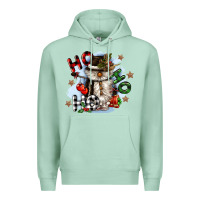 Seafoam ho ho ho snowman gnome Premium Hoodie - CowGirlArtShop