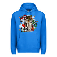 True Royal ho ho ho snowman gnome Premium Hoodie - CowGirlArtShop