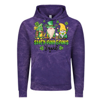 Cloud Purple shenanigans squad gnomes st. patricks day Vintage Hoodie - MaliasSmallBusiness