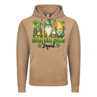 Vintage Coffee shenanigans squad gnomes st. patricks day Vintage Hoodie - MaliasSmallBusiness