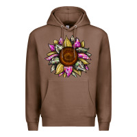 Chestnut sunflower camouflage Premium Hoodie - JahusDesignShop